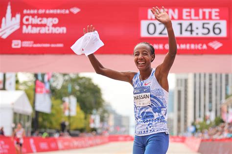 Hassan adds to her legend with 2:13:44 marathon .
